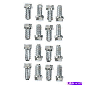 exhaust manifold Mr. Gasket 2211G Header Bolt Set 3/8-16 x 0.75 "ステンレス鋼16 PC。 Mr. Gasket 2211G Header Bolt Set 3/8-16 X 0.75" Stainless Steel 16 Pc.