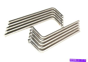 exhaust manifold 10 "JフックスイングアローヘッドスタイルSS 0.47"ロッドエキゾーストハンガー10コンボセール 10" J Hook Swinging Arrow Head Style SS 0.47" Rod Exhaust Hanger 10 Combo SALE