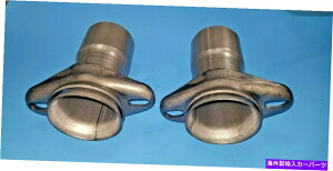 exhaust manifold 2.5 "{[wb_[2.5" IDA~j[[V2̃{g\PbgRN^[ŃAJōꂽ 2.5" BALL HEADER TO 2.5" ID ALUMINIZED 2 BOLT SOCKET COLLECTORS MADE IN USA