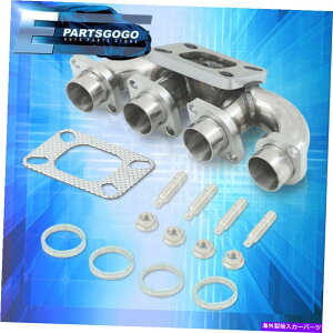 exhaust manifold 01-10のスズキGSX-R 1000 K1-K8ステンレス鋼ターボヘッダーマニホールド排気 For 01-10 Suzuki GSX-R 1000 K1-K8 Stainless Steel Turbo Header Manifold Exhaust