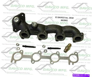 exhaust manifold Davico MFG 662902 97-98 Ford Expedition F-150 F-150̔rC}jz[h Davico Mfg 662902 Exhaust Manifold For 97-98 Ford Expedition F-150 F-250