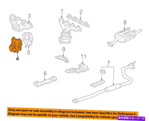 exhaust manifold Honda OEMVrbNrC}jtBIh}jtH[hM≏̃Jo[18182p2EA00 HONDA OEM Civic Exhaust Manifiold-Manifold Heat Insulator Cover 18182P2EA00
