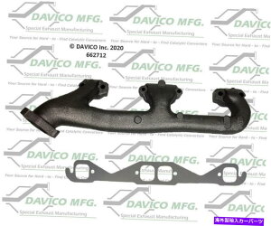 exhaust manifold Davico MFG 662712�X�^���h�A�����̐��m�ȃt�B�b�g�r�C�}�j�z�[���h Davico Mfg 662712 Stand alone Exact-Fit exhaust manifold�y���s�A���i�z