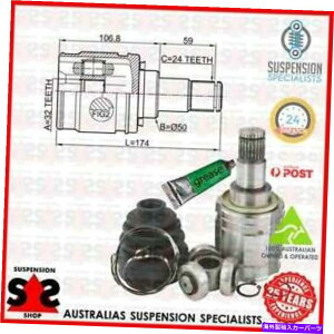Driveshaft �t�����g�A�N�X�����W���C���g�L�b�g�A�h���C�u�V���t�g�X�[�c�g���^�J�����T���[���i_V5_�jASV50 SED Front Axle Left Joint Kit, Drive Shaft Suit TOYOTA CAMRY Saloon (_V5_) ASV50 Sed�y���s�A���i�z