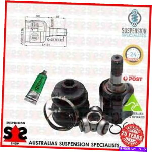 Driveshaft �g�����X�~�b�V�����G���h�W���C���g�L�b�g�A�h���C�u�V���t�g�X�[�c�q�����_�C�G�����g��III�T���[���iXD�jXD Transmission End Joint Kit, Drive Shaft Suit HYUNDAI ELANTRA III Saloon (XD) XD�y���s�A
