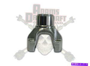 Driveshaft �A�_���Y�h���C�u�V���t�g�t�H�[�h�W�[�vJK���A1350�n�[�t���E���hCV�]���P�[�X���[�N Adams Driveshaft Forged Jeep JK Rear 1350 Half Round CV Transfer Case Yoke