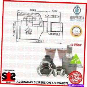 Driveshaft tgANXWCgLbgAhCuVtgX[ctH[hI[XgAfIGXe[giMBAMC Front Axle Left Joint Kit, Drive Shaft Suit FORD AUSTRALIA MONDEO Estate (MB, MC