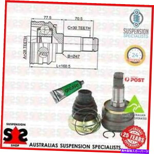 Driveshaft �g�����X�~�b�V�����G���h�W���C���g�L�b�g�A�h���C�u�V���t�g�X�[�c�g���^�N���E���i_S21_�jGRS214�Z�_��3 Transmission End Joint Kit, Drive Shaft Suit TOYOTA CROWN (_S21_) GRS214 Sedan 3�y���s�A���i