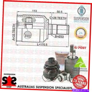 Driveshaft �g�����X�~�b�V�����T�C�h�W���C���g�L�b�g�A�h���C�u�V���t�g�X�[�cKIA�I�v�e�B�}�iJF�jJF�Z�_��2.0 T-GDI Transmission Side Joint Kit, Drive Shaft Suit KIA OPTIMA (JF) JF Sedan 2.0 T-GDi�y���s�A���i�z