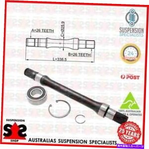 Driveshaft �t�����g�A�N�X���E�h���C�u�V���t�g�X�[�c�X�Y�L���A�i�iER�ARH_�jRH�AER�Z�_��1.8 I�iRH41 Front Axle Right Drive Shaft Suit SUZUKI LIANA (ER, RH_) RH,ER Sedan 1.8 i (RH41�y���s�A���i�z