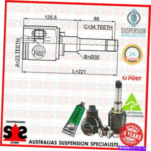 Driveshaft �t�����g�A�N�X�����W���C���g�L�b�g�A�h���C�u�V���t�g�X�[�c�I�y���A�X�g��J�X�|�[�c�c�A���[�iP10�jP10 Front Axle Left Joint Kit, Drive Shaft Suit OPEL ASTRA J Sports Tourer (P10) P10�y���s�A���i