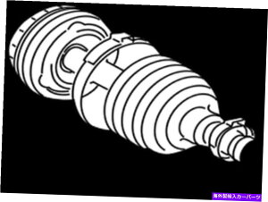 Driveshaft 04428-0W030�g���^�u�[�g�L�b�g�A�t�����g�h���C�u�V���t�g�A�C�����A�E�g�{�[�h�ALH 044280W030�ANE 04428-0W030 Toyota Boot kit, front drive shaft, in & outboard, lh 044280W030, Ne�y���s�A���i�z