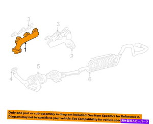 exhaust manifold Ford OEM 01-08 Ranger-Exhast Manifold 1L5Z9430Ca FORD OEM 01-08 Ranger-Exhaust Manifold 1L5Z9430CA