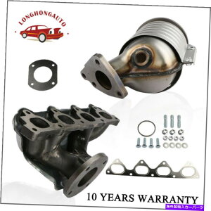 exhaust manifold 96-00�z���_�V�r�b�NCX EX DX�̃t�����g�G�L�]�[�X�g�}�j�z�[���h�G�}�R���o�[�^�[ Front Exhaust Manifold Catalytic Converter For 96-00 Honda Civic CX EX DX�y���s�A���i�z