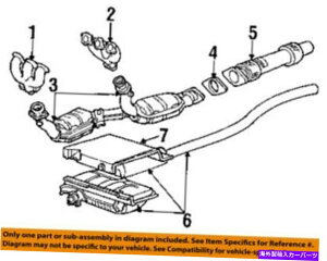 exhaust manifold Ford OEM 96-97 Windstar-Exhast Manifold F68Z9430H FORD OEM 96-97 Windstar-Exhaust Manifold F68Z9430H