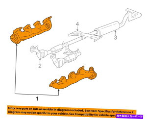 exhaust manifold Ford OEM 03-14 E-150 4.6L-V8-Exhast Manifold 7C2Z9431C FORD OEM 03-14 E-150 4.6L-V8-Exhaust Manifold 7C2Z9431C