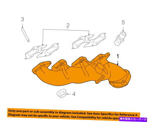 exhaust manifold Ford OEM 04-10 F-150 4.6L-V8-Exhast Manifold 9L3Z9430E FORD OEM 04-10 F-150 4.6L-V8-Exhaust Manifold 9L3Z9430E