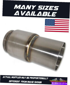 exhaust manifold 304XeXAJ̊go[X}t[5 "OD x 8"{fB̒ 304 Stainless American Made Extended Exit Race Muffler 5" OD x 8" Body Length