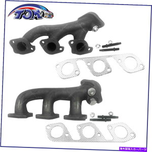 exhaust manifold �V���������E�r�C�}�j�z�[���h�L�b�g��1999-2008�t�H�[�h�ɓK�����܂� New Left&Right Exhaust Manifold Kit Fits 1999-2008 Ford�y���s�A���i�z