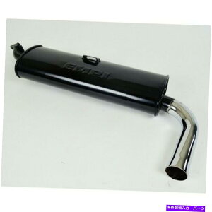 exhaust manifold Âȃ}t[A3{gtWAoX63-71Af[obM[VWp Quiet Muffler, 3 Bolt Flange, for Bus 63-71, Dunebuggy & VW