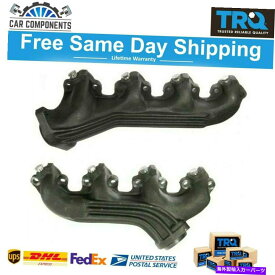 exhaust manifold 75-87フォードFシリーズピックアップトラックEシリーズ75-87のTRQ排気マニ??ホールドペア7.5L V8 TRQ Exhaust Manifolds Pair For 75-87 Ford F-Series Pickup Truck E-Series 7.5L V8