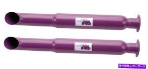 exhaust manifold FlowTech 50232FLT}t[p[vz[j[3 "Cbg/3"AEgbgp[vX`[ Flowtech 50232FLT Mufflers Purple Hornie 3" Inlet/3" Outlet Purple Steel