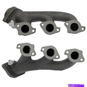 exhaust manifold Set-RB674555hCoGL][Xg}jz[h2hCo[Əȑ̐VyÃZbg SET-RB674555 Dorman Exhaust Manifolds Set of 2 Driver & Passenger Side New Pair