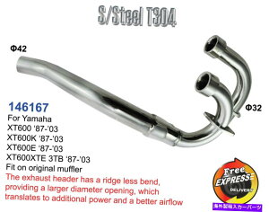 exhaust manifold }nXT600/XT600K/XT600E/XT600XTE 3TB '89 -'03fold Krummer}jz[h Fold KRUMMER MANIFOLD for YAMAHA XT600/XT600K/XT600E/XT600XTE 3TB ' 89 - '03-