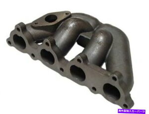 exhaust manifold �z���_�V�r�b�NCRX D15 D16 1.5L 1.6L SOHC T3/T4�t�����W���S�^�[�{�}�j�z�[���h Honda Civic CRX D15 D16 1.5L 1.6L SOHC T3 T3/T4 Flange Cast Iron Turbo Manifold�y���s�A���i�z