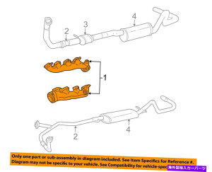exhaust manifold Ford OEM 08-10 E-350 Super Duty 6.0L-V8-Exhast Manifold 3C3Z9431AB FORD OEM 08-10 E-350 Super Duty 6.0L-V8-Exhaust Manifold 3C3Z9431AB