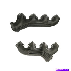 exhaust manifold 75-87tH[hFV[YsbNAbvgbNEV[Y75-87TRQrC}j??z[hyA7.5L V8 TRQ Exhaust Manifolds Pair for 75-87 Ford F-Series Pickup Truck E-Series 7.5L V8