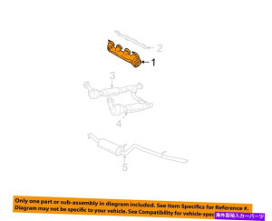 exhaust manifold Ford OEM-Exhastr Manifold F75Z9431DB FORD OEM-Exhaust Manifold F75Z9431DB
