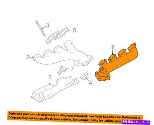 exhaust manifold Ford OEM-Exhastr Manifold 4W7Z9430AA FORD OEM-Exhaust Manifold 4W7Z9430AA