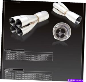 exhaust manifold XForce 4?1RN^[1 7/8 "VO2.5"XeX| Xforce 4 To 1 Collector 1 7/8" To Single 2.5" Stainless Steel