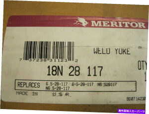 Driveshaft Meritor 18N-28-117 Weld Yoke 1810�V���[�Y�A4.5 x 0.134�`���[�u / N6.5-28-117���g�p MERITOR 18N-28-117 WELD YOKE 1810 SERIES, USE 4.5 X 0.134 TUBE / N6.5-28-117�y���s�A���i�z