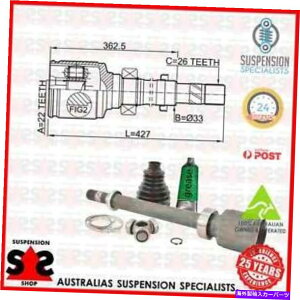 Driveshaft �g�����X�~�b�V�����G���h�W���C���g�L�b�g�A�h���C�u�V���t�g�X�[�cRenault Kangoo Express�iFW0/1_�jX61 Transmission End Joint Kit, Drive Shaft Suit RENAULT KANGOO Express (FW0/1_) X61�y���s�A���i�z