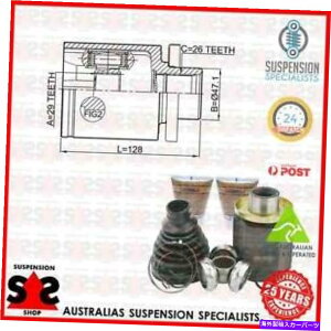 Driveshaft �t�����g�A�N�X�����W���C���g�L�b�g�A�h���C�u�V���t�g�X�[�cvw�g�����X�|�[�^�[v�o���i7ha�A7hh�A7ea�A Front Axle Left Joint Kit, Drive Shaft Suit VW TRANSPORTER V Van (7HA, 7HH, 7EA,�y���s�A���i�z