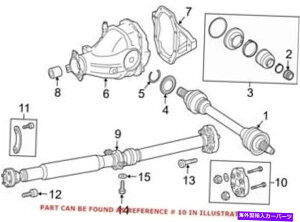 Driveshaft �����Z�f�X0004111100�p�̖{����OEM�h���C�u�V���t�g�_���p�[ Genuine OEM Drive Shaft Damper for Mercedes 0004111100