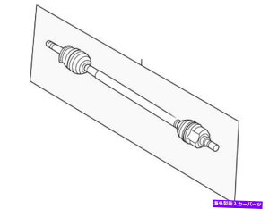Driveshaft �{����KIA 2011-2013 Sportage CV Axle Drive Shaft Assembly Right 49501-3W550 Genuine Kia 2011-2013 Sportage CV Axle Drive Shaft Assembly Right 49501-3W550�y���s�A���i�z