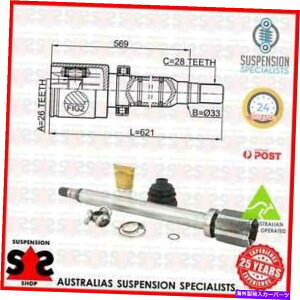 Driveshaft �t�����g�A�N�X���E�W���C���g�L�b�g�A�h���C�u�V���t�g�X�[�c�{���{740�i744�j744�Z�_��2.3 Front Axle Right Joint Kit, Drive Shaft Suit VOLVO 740 (744) 744 Sedan 2.3�y���s�A���i�z