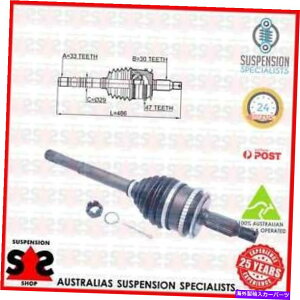 Driveshaft tgANXWCgLbgAhCuVtgX[cOHL200 /ggvbgtH[ / CH Front Axle Left Joint Kit, Drive Shaft Suit MITSUBISHI L200 / TRITON Platform/Ch