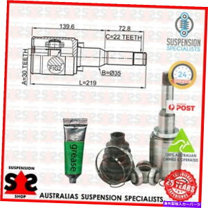 Driveshaft �t�����g�A�N�X�����W���C���g�L�b�g�A�h���C�u�V���t�g�X�[�c�z�[���f���o���[�i�n�b�`�o�b�N�iTM�jTM HATC Front Axle Left Joint Kit, Drive Shaft Suit HOLDEN BARINA Hatchback (TM) TM Hatc�y���s�A��