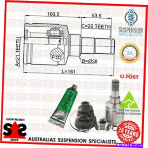 Driveshaft �t�����g�A�N�X�����W���C���g�L�b�g�A�h���C�u�V���t�g�X�[�c�X�Y�L���A�i�iER�ARH_�jRH�AER�Z�_��1 Front Axle Left Joint Kit, Drive Shaft Suit SUZUKI LIANA (ER, RH_) RH,ER Sedan 1�y���s�A���i�z