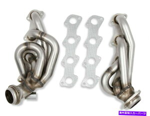 exhaust manifold Fold F-150 04-08 4.6Lp̃t[ebNSSi`V[g`[urCwb_[VXe Flowtech SS Natural Short Tube Exhaust Headers System for Ford F-150 04-08 4.6L