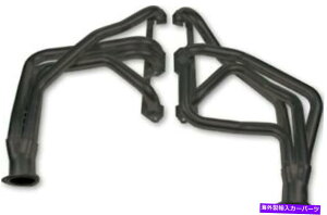 exhaust manifold FlowTechO`[uwb_[AubNA1.625 "`[uA3"RN^[A1974gC_X^[4WD FLOWTECH LONG TUBE HEADERS,BLACK,1.625" TUBES,3" COLLECTORS,1974 TRAILDUSTER 4WD