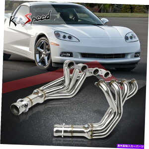 exhaust manifold 05-13RxbgC6 LS2/LS3 Z06 V8̃XeX|rC}jz[hwb_[ Stainless Steel Exhaust Manifold Headers for 05-13 Corvette C6 LS2/LS3 Z06 V8