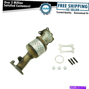 exhaust manifold z_̂߂̃KXPbgƃn[hEFAAGL][Xg}jz[hG}Ro[^[ Rear Exhaust Manifold Catalytic Converter with Gasket & Hardware for Honda New