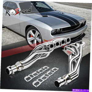 exhaust manifold 08-10[d/`W[SRT8̃ptH[}XXeX|rCwb_[ PERFORMANCE STAINLESS STEEL EXHAUST HEADER FOR 08-10 CHARGER/CHALLENGER SRT8
