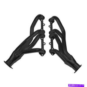 exhaust manifold |ubNyCg~bhOX`[uGL][XgwbhtBbg1976-1979V{[U Mild Steel Black Painted Mid Length Tube Exhaust Head Fits 1976-1979 Chevy Monza