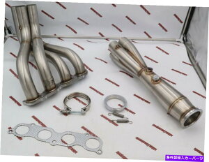 exhaust manifold TRC K�X���b�vK20 K24���K�z��3 �o��4-1�w�b�_�[�C���e�O��EG EK DC2 TRC K SWAP K20 k24 Megaphone 3 exit 4-1 HEADER INTEGRA EG EK DC2